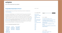 Desktop Screenshot of ezxplain.com